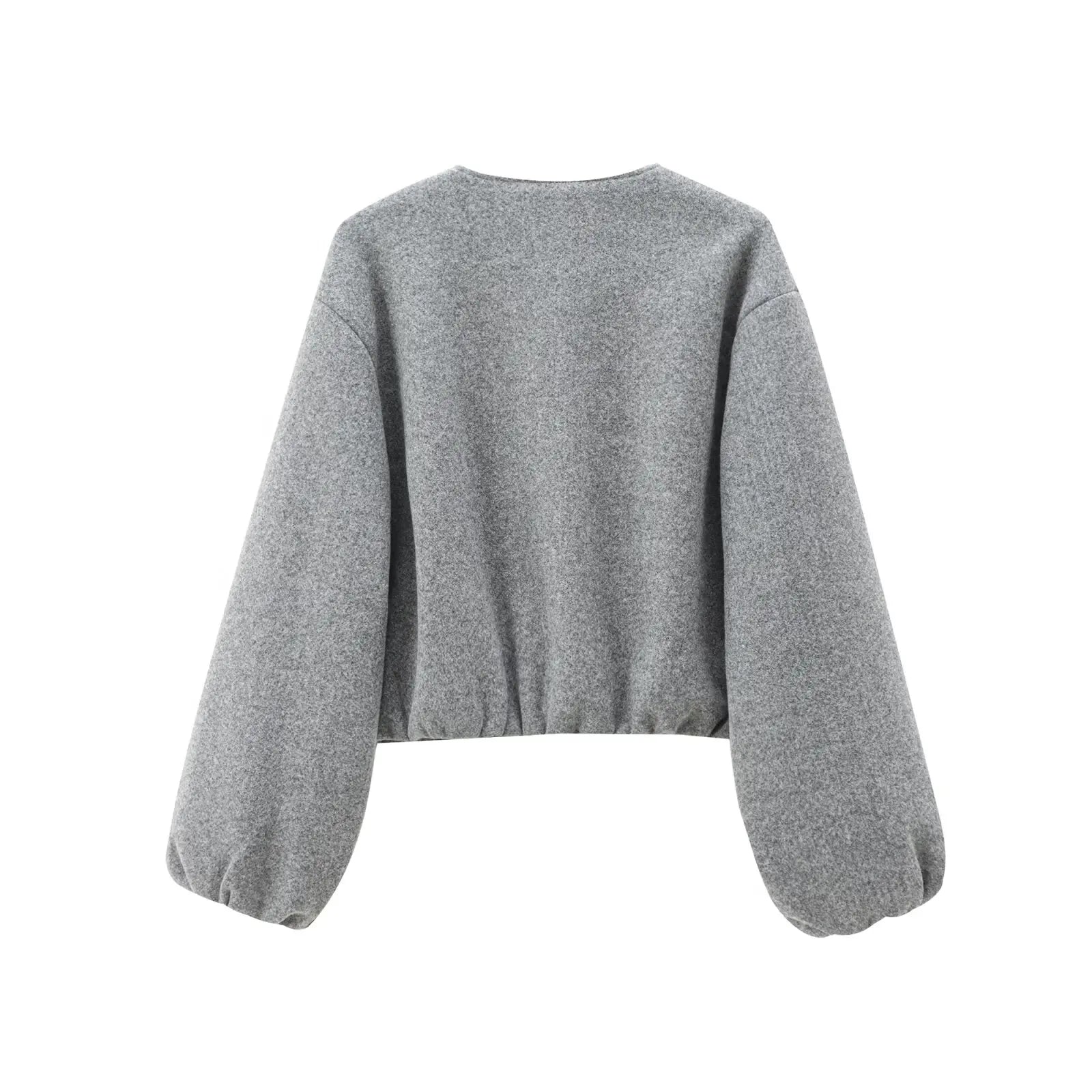 MUJER 2025 Fleece Bomber Jackets for Women Soft Zipper Woman's Sports Jacket Long Sleeve Cropped Jacket Women Coats Outerwears