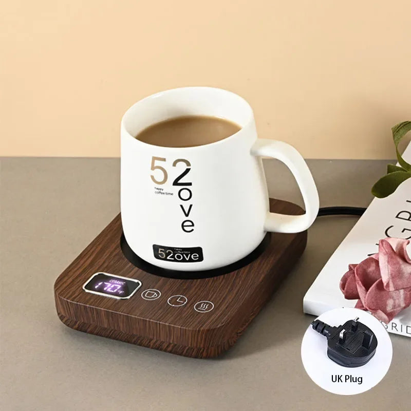 New Coffee Mug Warmer for Desk Office Home 3 Temperature Setting Auto Shut Off Electric Beverage Heating Plate Smart Cup Warmer