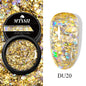 Mtssii 8ml Metallic Painting Nail Gel Polish Gold Silver Creative Elastic Nail Gel for PaintingDrawing Magic Mirror Gel Varnish