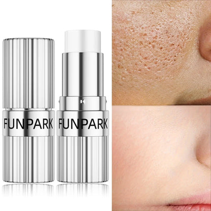 Blushimmer invisible pore stick makeup primer with moisturizing, waterproof base and long-lasting hold for smooth pre-makeup skin.