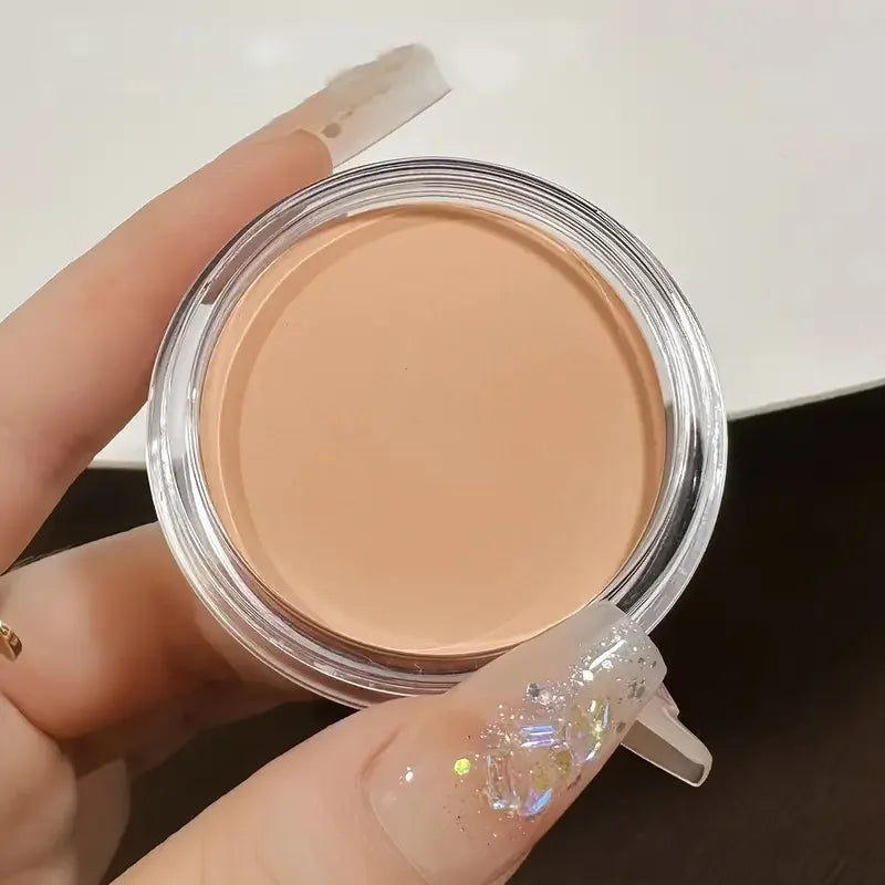 Blushimmer waterproof full coverage concealer cream for tattoo and scar coverage, 3g, in a compact jar with a smooth texture