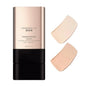Blushimmer 2-in-1 foundation stick with full coverage, lightweight and hydrating, natural finish makeup product.