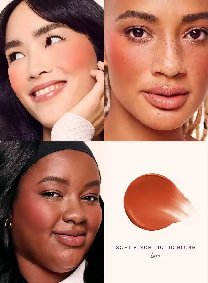 Hot Rare Beauty 7 colors Mashed Potatoes Blusher Cream Long Lasting Matte Moisturizer Liquid Blush Lip Gloss Makeup Cosmetics