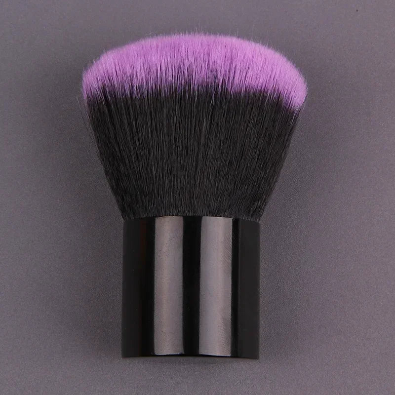 Makeup Brush Beauty Tool - 1Pcs Foundation, Blush, Concealer, Contour, Highlight, Cheek Brush for Blending, Round Angled Top