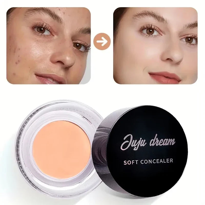 Blushimmer waterproof full coverage concealer cream in 3g for tattoo and scar coverage, smooth and skin-toned.