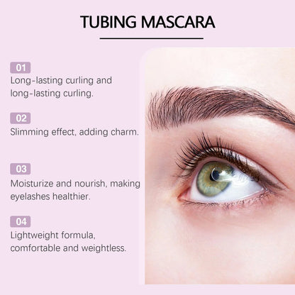 Blushimmer Eelhoe Curling Mascara with black waterproof formula, lengthens and thickens eyelashes, 5ml makeup cosmetic extension