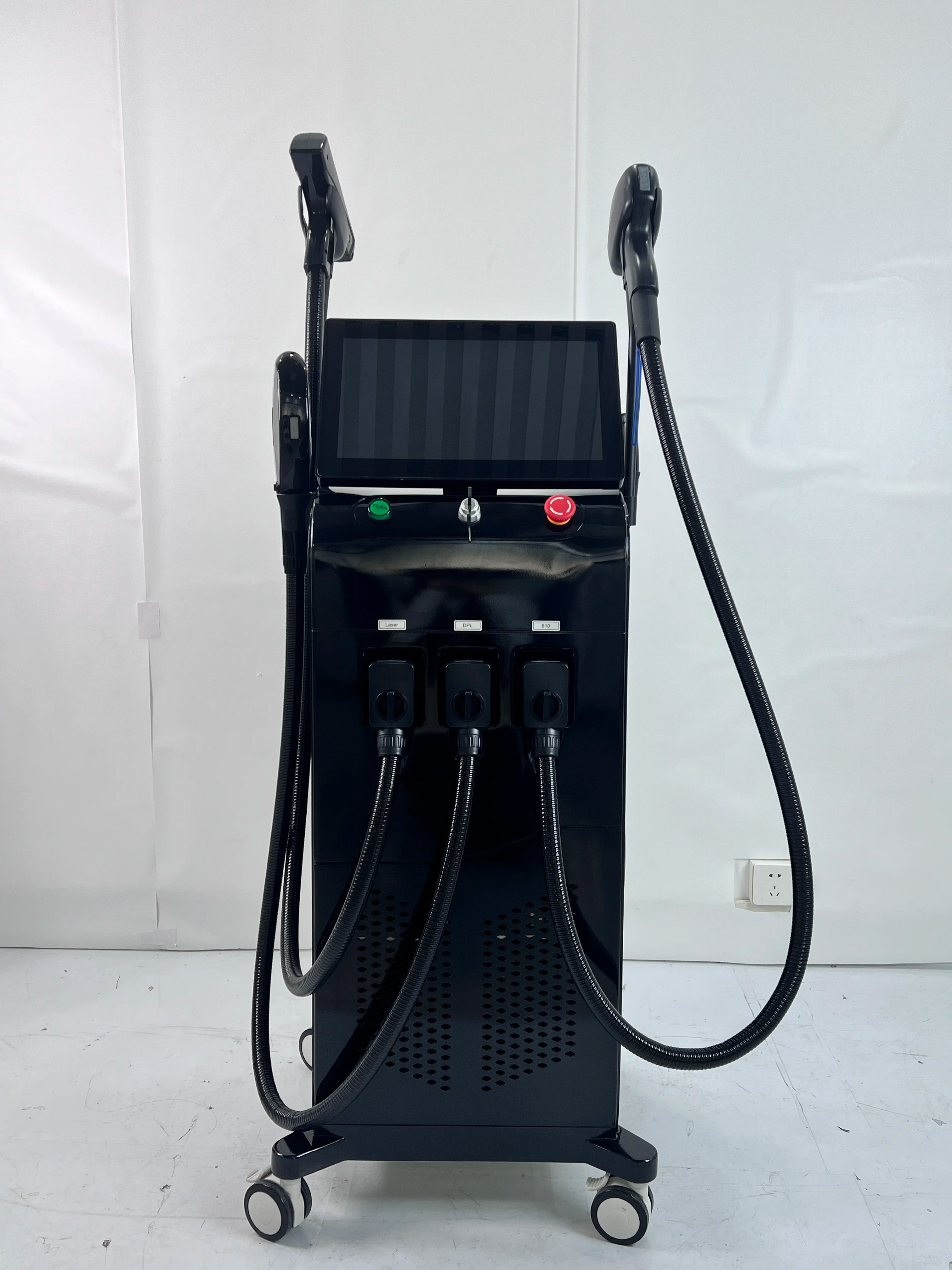 Professional Soprano Alexandrite 808nm Diode Titanium Ice Laser Body Hair Removal Machine, 4-in-1 Device