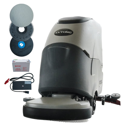 Commercial Electric Floor Sweeper Tile Carpet Cleaning Machine Industrial Power Scrubber For Hotel Mall Office School Shop