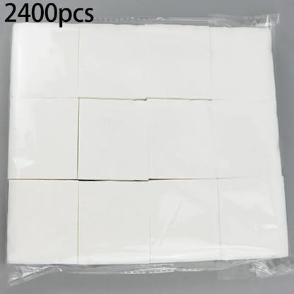 Set of 1200 disposable pearl pattern makeup cotton pads from Blushimmer, soft facial cleaning wipes for gentle makeup removal.