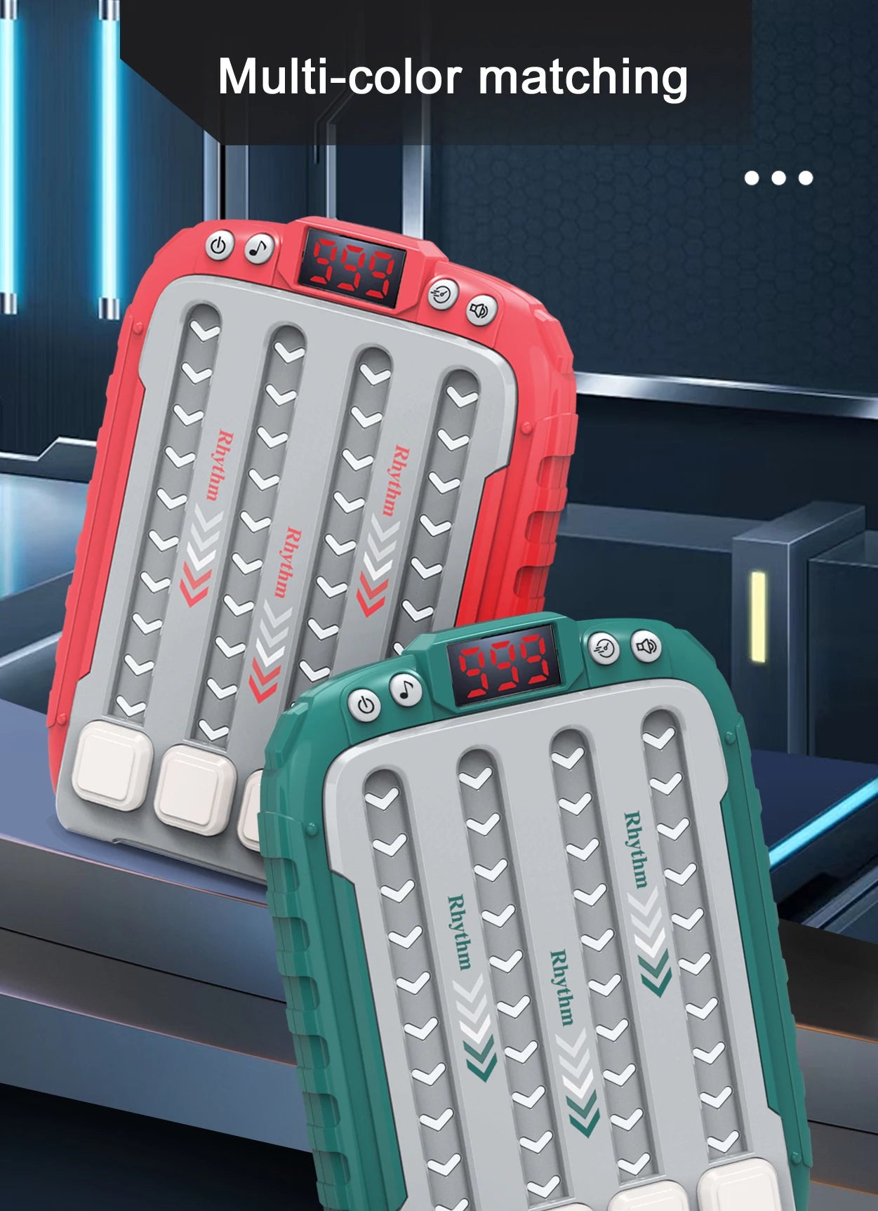 Entertainment stress-relief games that develop hand skills and brain training, music rhythm master board game