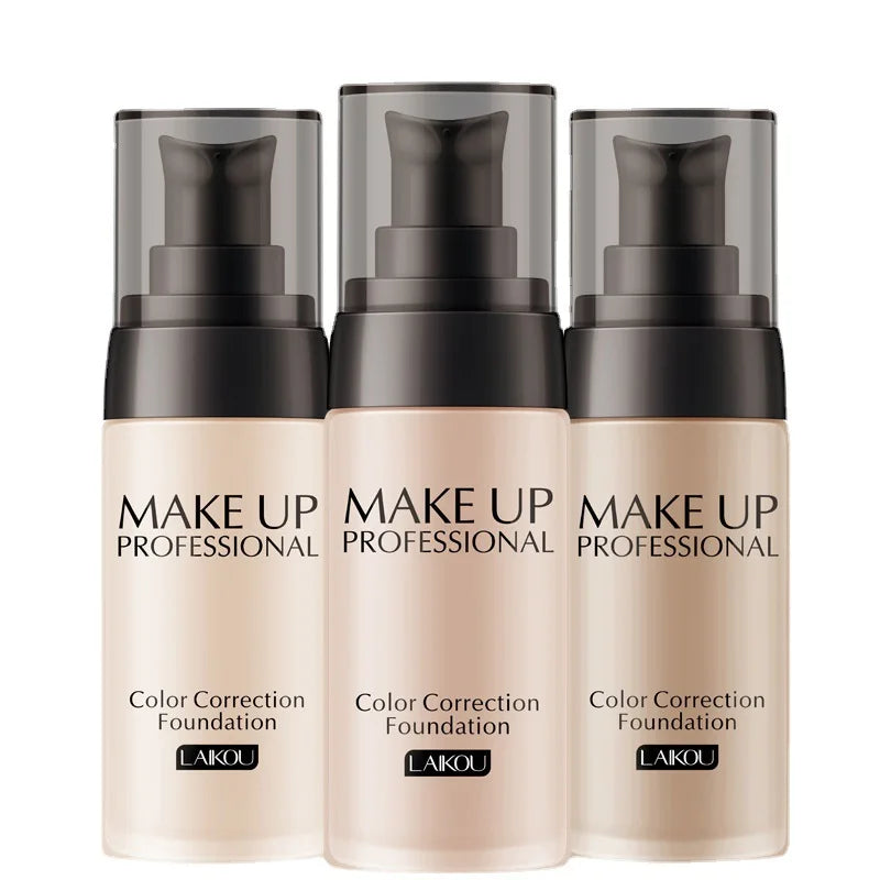 Blushimmer LAIKOU makeup base with liquid foundation, BB cream, concealer, moisturizer, oil control, and waterproof formula in 40g tube