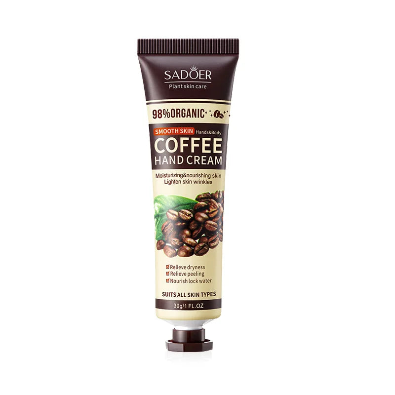 1/2/3/5pcs SADOER Coffee Hand Cream Sets Moisturizing Nourishing Whitening Hydrating Hands Skin Care Products