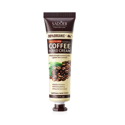 1/2/3/5pcs SADOER Coffee Hand Cream Sets Moisturizing Nourishing Whitening Hydrating Hands Skin Care Products