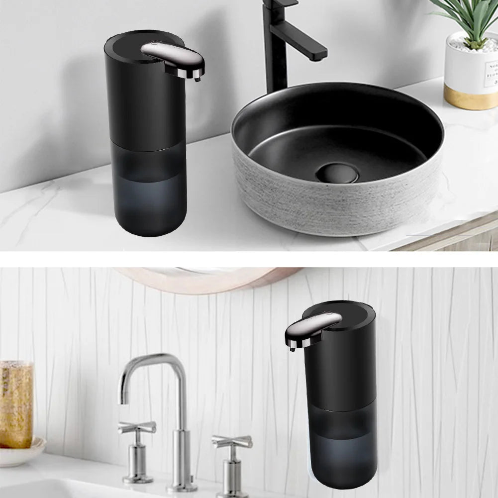 380ml Automatic Sensor Hand Sanitizer Machine Rechargeable Dish Soap Dispenser Electric Sanitizer Dispenser for Kitchen Bathroom