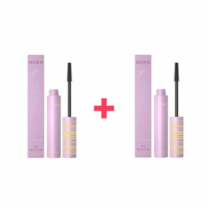 Blushimmer Eelhoe curling mascara in black, 5ml, with lengthening and volumizing formula for thick, extended eyelashes.