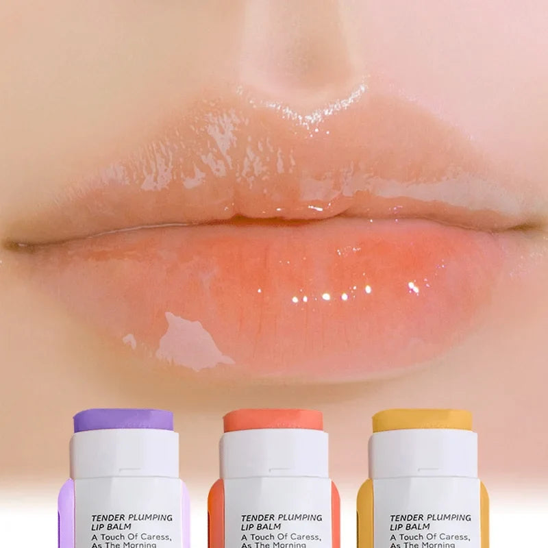 Blushimmer Gegebear moisturizing lip balm in colorless, refreshing, non-sticky formula for hydrating, repairing, and anti-dry lip care.