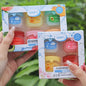 Blushimmer moisturizing lip balm set with natural plant-based formulas for soft, anti-cracking lips in 4, 6, or 8 pieces