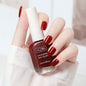 Blushimmer 10ml water-based nail polish bottle showing vibrant semi-permanent, quick-dry, tearable nail varnish for DIY manicure in various colors