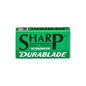 Sharp Durablade Hi Chromium Double Edge Razor Blades - 10 Pack