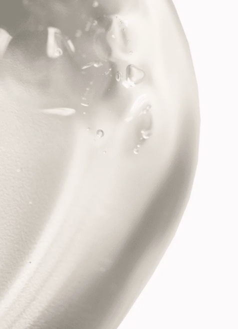 Gentle Gardenia Anti-Pollution Gel Cleanser by AveSeena, showing a clear gel formula in a white tube with gardenia flower accents.