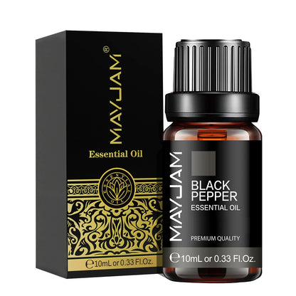 Blushimmer Mayjam 10ml essential oil blend with lavender, jasmine, eucalyptus, vanilla, sandalwood, bergamot, rosemary, citronella, and cinnamon