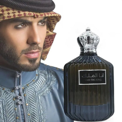 Blushimmer Dubai Prince Men Cologne 100ML with light desert fragrance, fresh Arabian scent, Eau de Parfum for men.