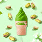 Cute ice cream-shaped perfume bottle by Blushimmer, floral vanilla fragrance, 50ml long-lasting eau de toilette for women.