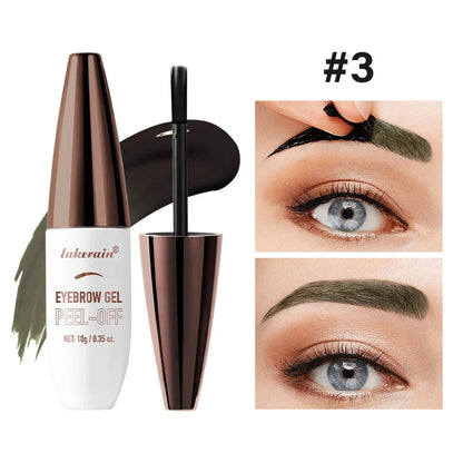 Waterproof Peel Off Eyebrow Gel Tint Semi Permanent Tattoo Brow Tint Transfer-proof, For Fuller & Defined Looking Brows Makeup