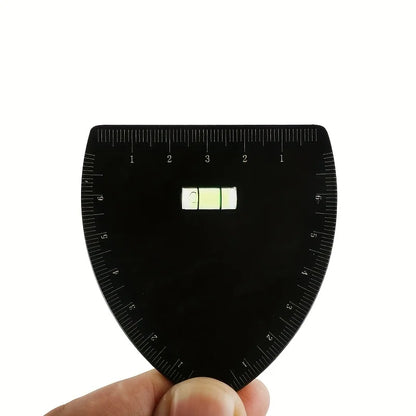 Blushimmer 1PC eyebrow stencil kit with multi-style templates and 3-point measuring ruler for precise microblading and makeup shaping.
