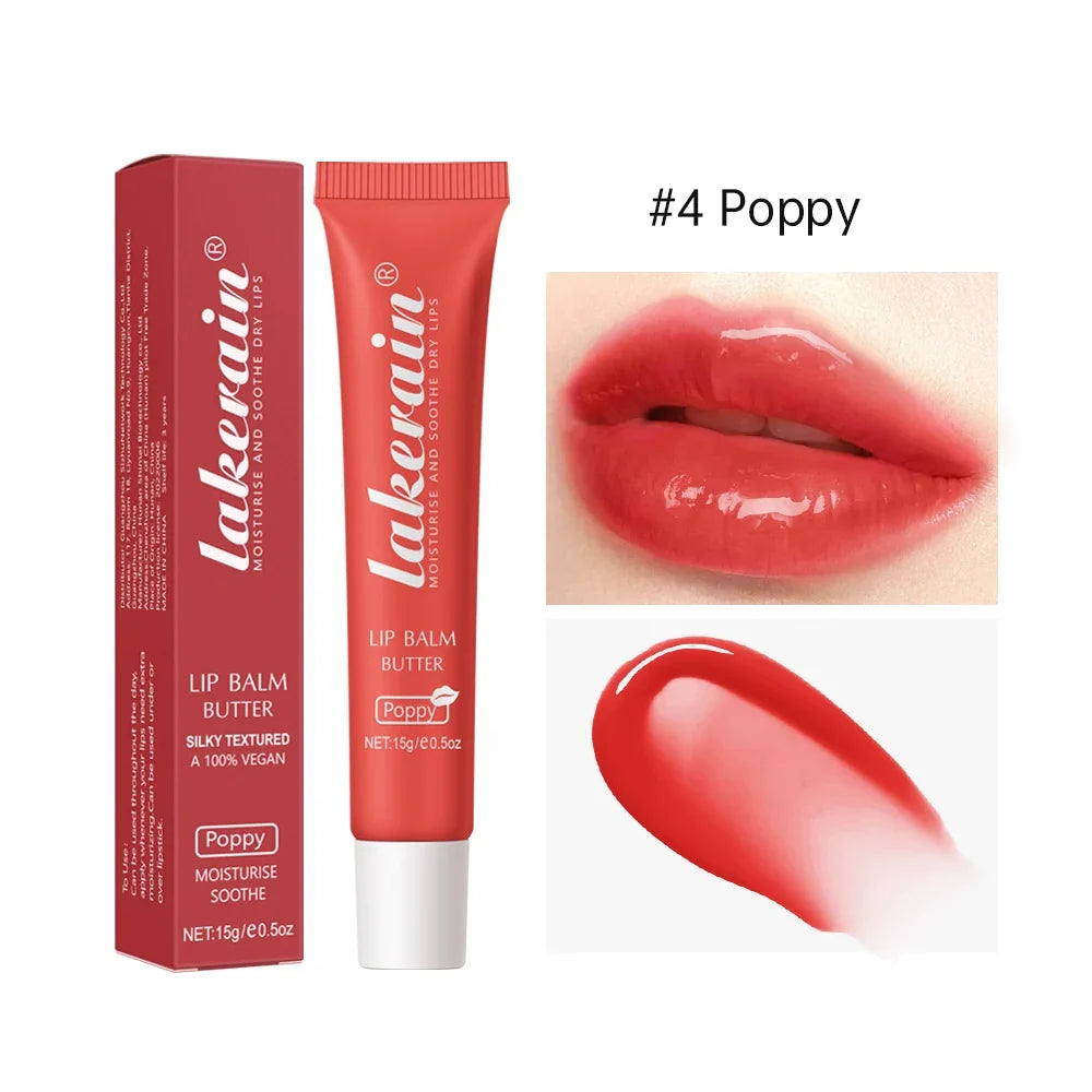Blushimmer crystal lip balm and lip gloss collection featuring moisturizing liquid lipstick with cherry pink and brown sugar shades.