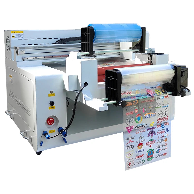 A2 Flatbed UV Led Printer Adsorbing Printing Media Firmly High Resolution Roll-flat All In One Machine Good Choice For Startup