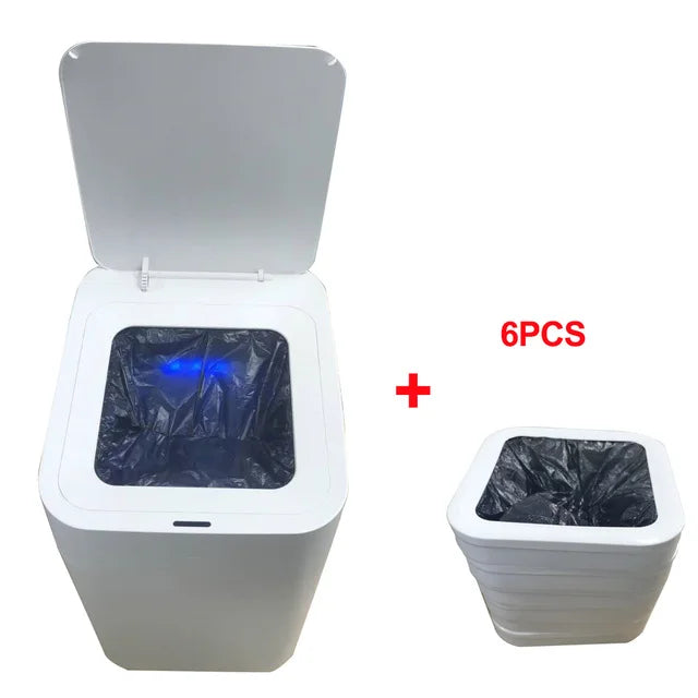 Townew T1S Smart Sensor Kitchen Garbage Bin Waterproof Home Bathroom Garbage With Lid Sensing Garbage Bin Automatic Packaging