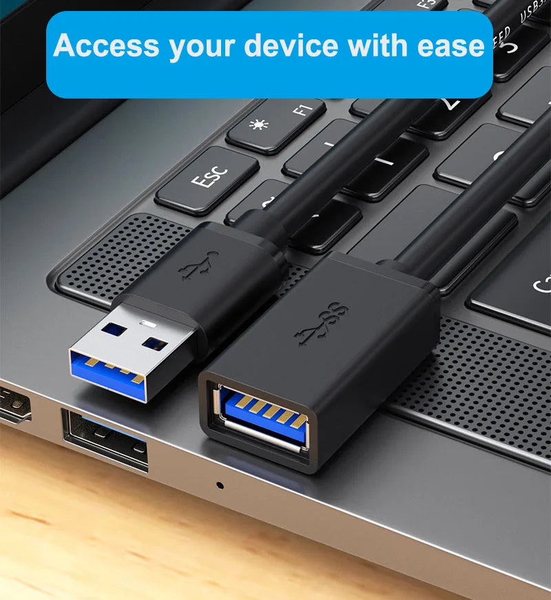 USB 3.0 Extension cable Short Super Speed USB 3.0 cord Extension USB 3.0 A male to A female 0.3M up to 5Gbps for Macs Windows