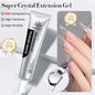 BORN PRETTY 15ml Clear Non Stick Hand Extension Gel 3D Shaping Sculpting Carving Nail Art Solid Hard Gel for Fake Nail