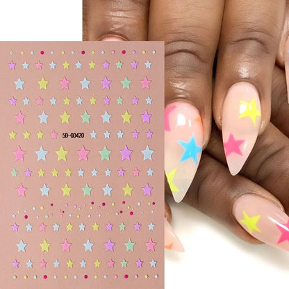 Red lips nail decal stickers by Blushimmer featuring love heart and romantic design for Valentine's Day DIY nail art.