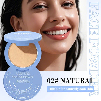 Blushimmer Ocheal Matte Face Setting Powder and Foundation with oil-control, lightweight, radiant, full coverage pressed face makeup