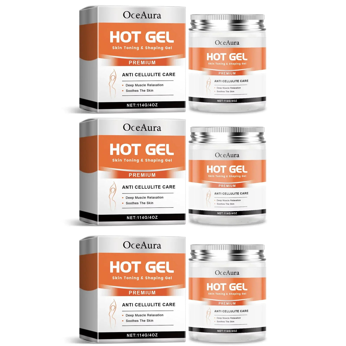 Hot Body Slimming Cream Anti Cellulite Fat Burner Tightens Belly Anti Sagging Sweating Enhancer  Abdominal Muscle Shaping Cream