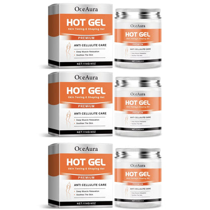 Hot Body Slimming Cream Anti Cellulite Fat Burner Tightens Belly Anti Sagging Sweating Enhancer  Abdominal Muscle Shaping Cream
