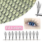 Anime Spire Eyelash Extension Feather Shape C/D Curl Premade Fans Tower Lashes Soft Lightweight Manga Effect False Lashes Makeup