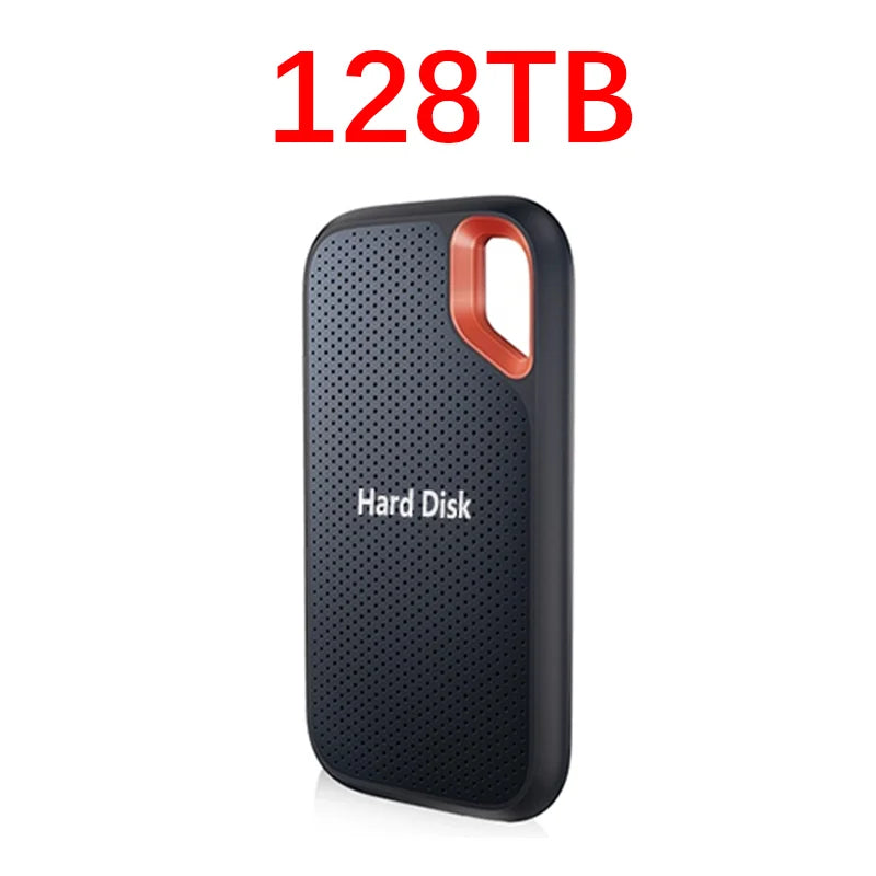 Real Portable Hard Drive 1TB External Hard Drive 4TB SSD 128TB High-speed Hard Disk USB3.2 Soild State Drives for Laptop/Mac/PC