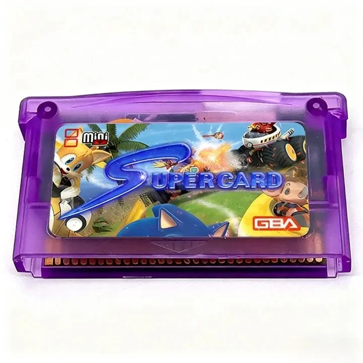 2GB Game Backup Device with USB Flash Drive Super SD Flash Adapter Cartridge for GBA GBM IDS NDS-NDSL Gaming Accessory