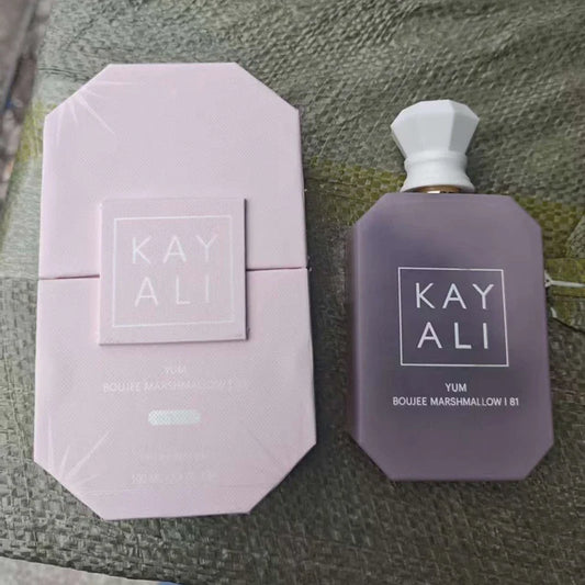 100ML Kayali 81 Warm Gourmand Eau de Parfum by KAYALI, featuring marshmallow and sweet floral notes, for women.