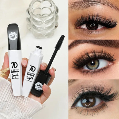7D Fiber Mascara - Waterproof Lengthening & Thickening Black