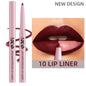 Blushimmer waterproof matte lip liner in sexy red shade, perfect for contouring lips and natural lip makeup.