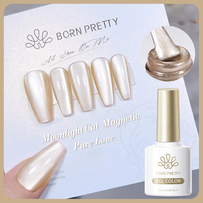 Blushimmer Born Pretty 117 Colors Cat Magnetic Gel Nail Polish 10ml full coverage semi-permanent manicure varnish
