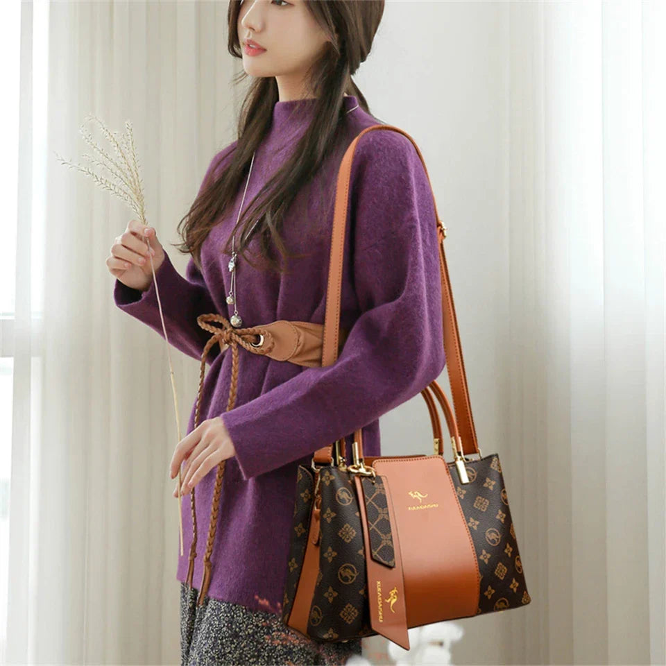 LPO fashion print shoulder crossbody handbag with adjustable strap and stylish design, perfect for casual or chic outfits.