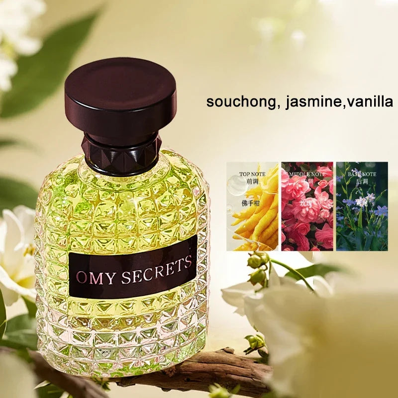 Blushimmer French Rivet Series perfume for women, floral eau de toilette with pheromones, high-quality deodorizer and lasting fragrance.