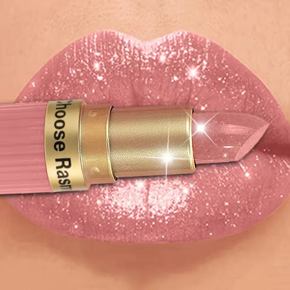 Blushimmer Rasme chocolate bar lipstick in six colors, pearl matte waterproof lipstick with a smooth, non-fallout finish