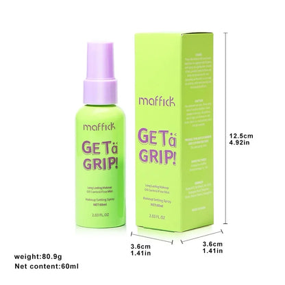 Cooling makeup setting spray by Blushimmer in 60ml, hydrating, oil-control, waterproof, long-lasting, suitable for all skin types.