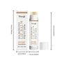 Blushimmer SPF50+ sun protective lip balm with hydrating, nourishing formula, featuring kojic acid and ceramide for brighter, smoother lips